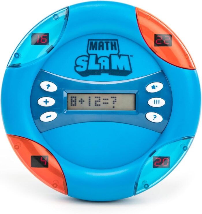 Educational Insights Math Slam Digital Math Game, Handheld Electronic Math Game For Kids, Ages 5+