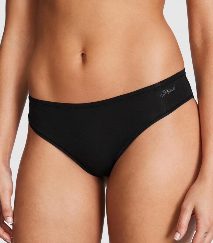 Victoria's Secret PINK Women's Cotton Cheeky Underwear, Minimal Coverage Panties for Women, Multi Pack (XS-XXL) - Image 2