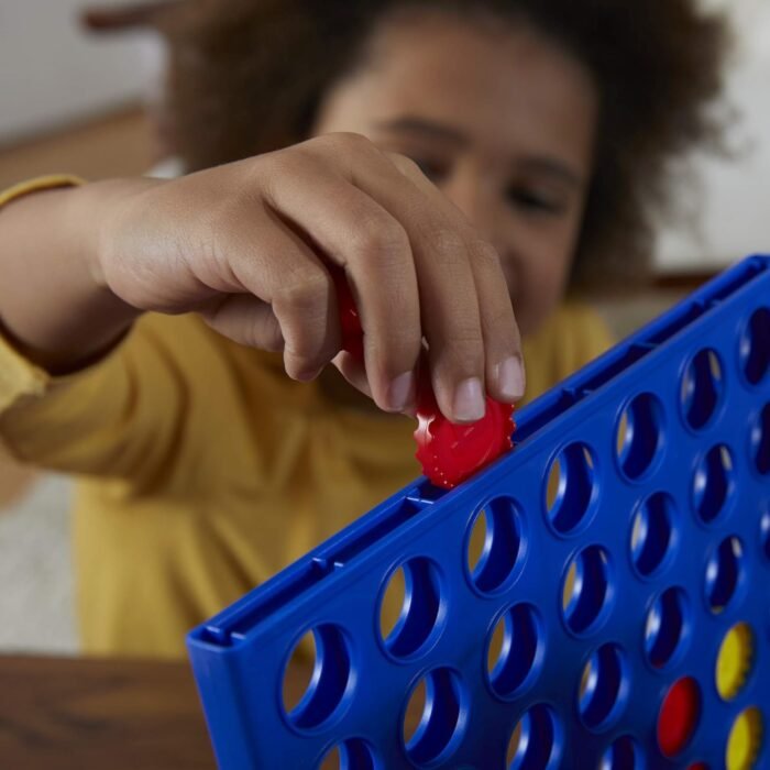Hasbro Gaming Connect 4 Classic Grid,4 in a Row Game,Strategy Board Games for Kids,2 Player .for Family and Kids,Ages 6 and Up - Image 9