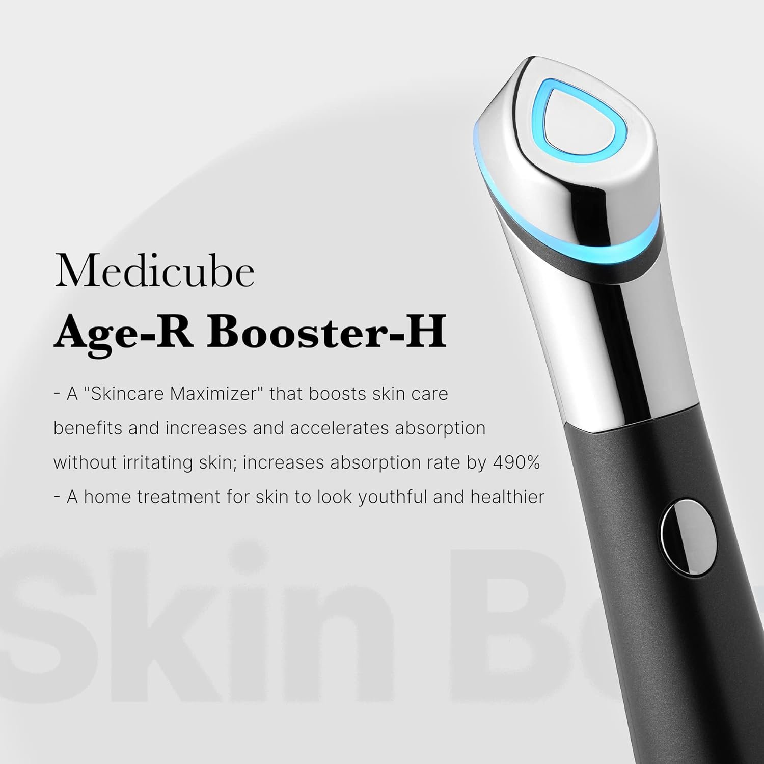 Medicube Age-R Booster H - Korean No.1 Skin Care Device - Facial Glow Booster for Maximizing and Boosting Skin Care Absorption - Needle Free - Image 2