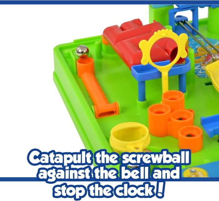 Screwball Scramble Kids Board Game- Timed Marble Run Obstacle Course Kids Games - Holiday Toys and Christmas Games - Toddler Christmas Gifts Ages 5 Years and Up - Image 6