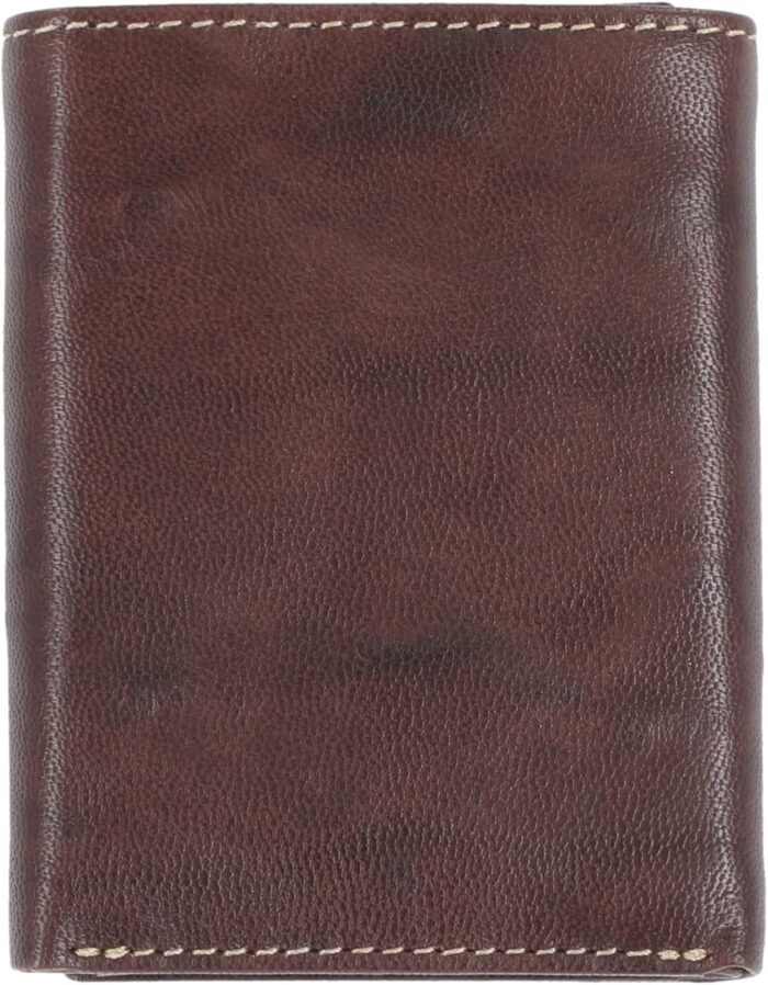 Steve Madden Men's RFID Trifold Wallet with Id Window - Image 4
