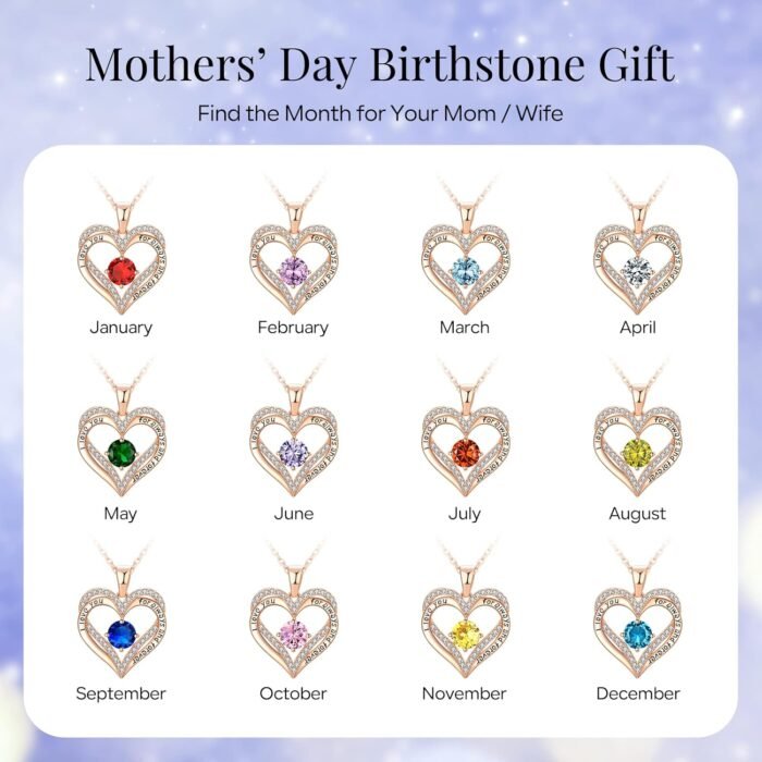 18K Rose Gold Necklaces for Women Birthday Gifts for Women Jewelry for Women Birthday Gifts for Wife Girlfriend Daughter Wife Birthday Gifts for Anniversary Mothers Day Christmas Valentines Gifts - Image 6