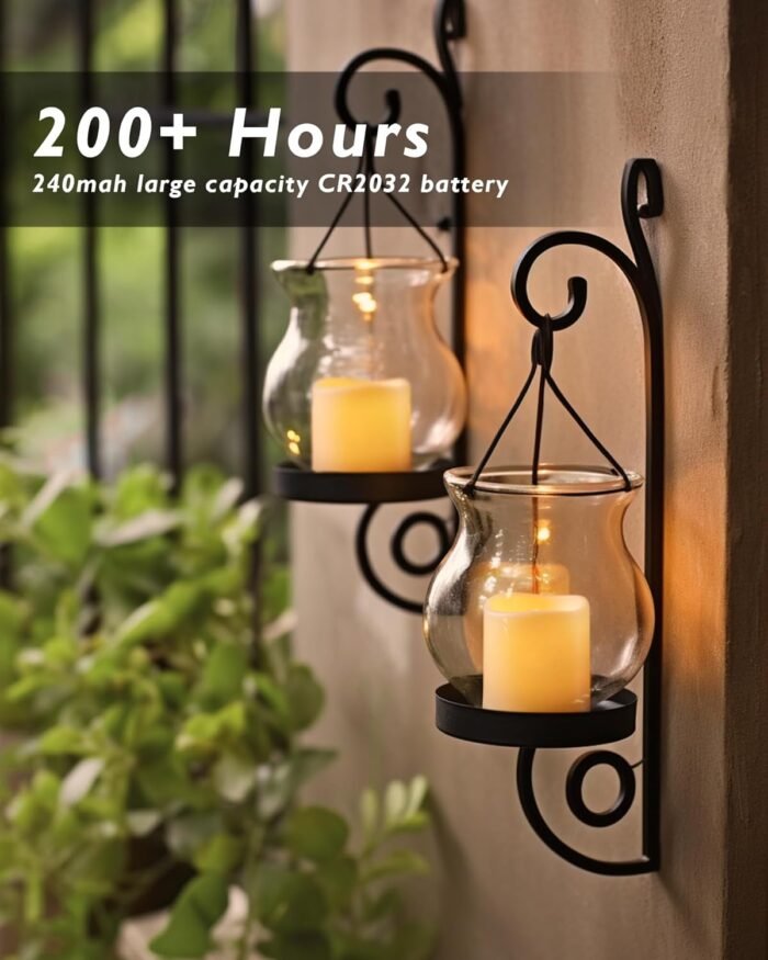 Homemory 100Pack Flickering Flameless Votive Candles, 200+Hour Electric Fake Candles, Battery Operated LED Tealight for Wedding, Outdoor, Table, Festival (Amber Yellow,Battery Included) - Image 2