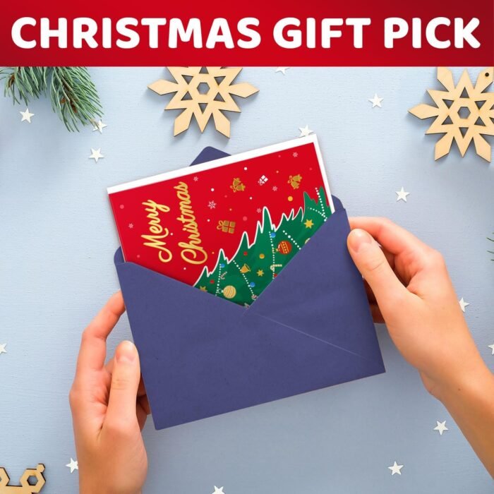 HAPPYPOP Christmas Gifts Stocking Socks For Men - Secret Santa Socks Xmas Stocking Stuffers For Him Dad Coach With Greeting Card - Image 2