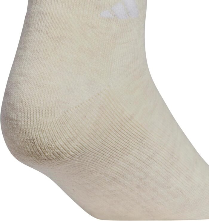 adidas Women's Athletic Cushioned Cut Socks (6-pair) Low Profile Arch Compression for a Secure Fit - Image 4
