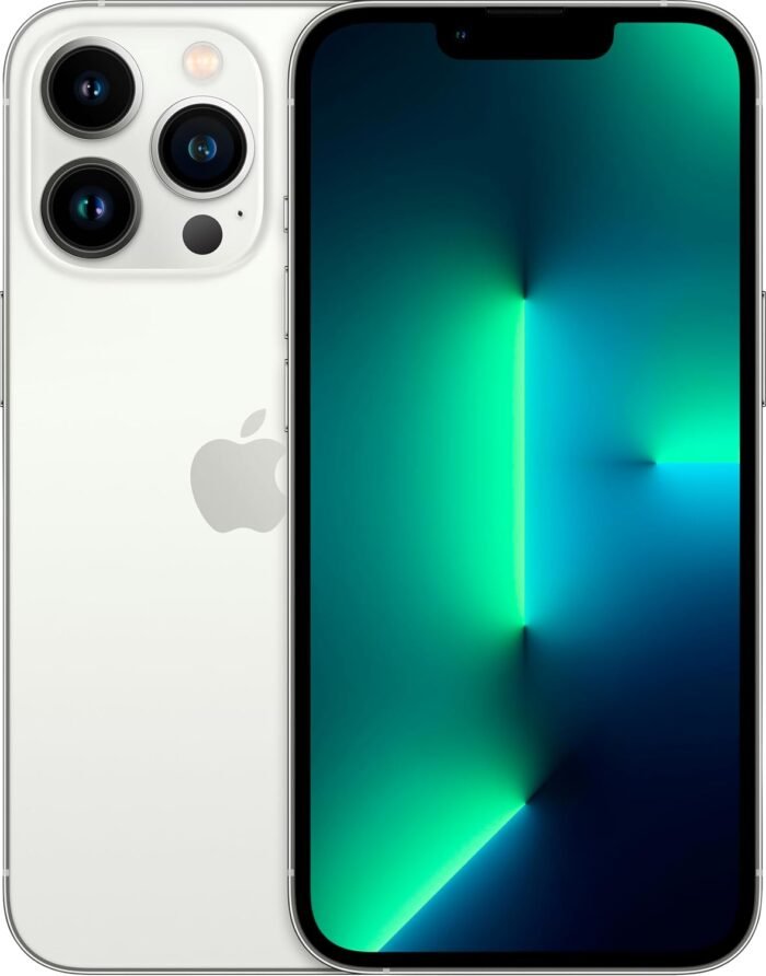 Apple iPhone 13 Pro, 512GB, Silver - Cricket Wireless (Renewed)