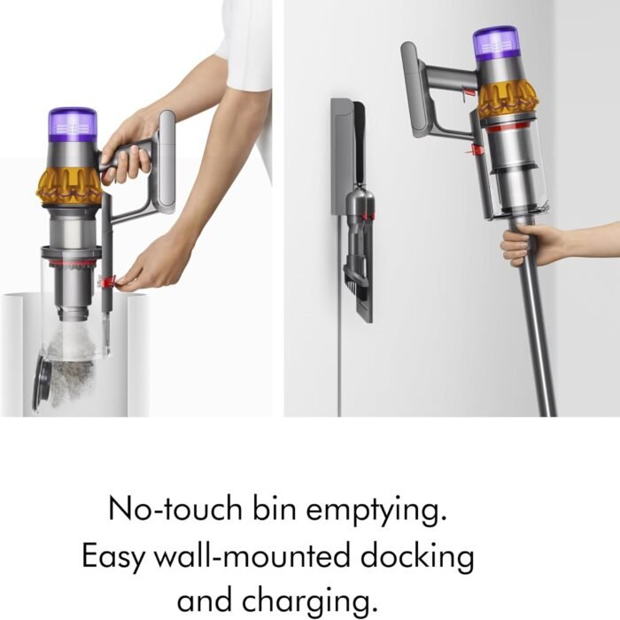 Dyson V15 Detect Plus Cordless Vacuum, Yellow/Nickel - Image 9
