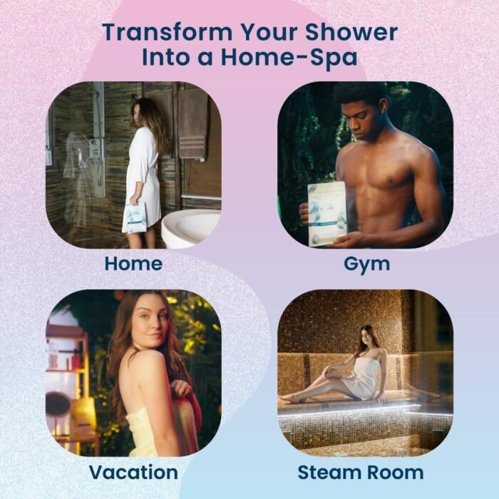 Body Restore Shower Steamers Aromatherapy 6 Pack - Christmas Gifts for Women, Stocking Stuffers, Birthday Gifts for Mom, White Elephant Gift, Travel Essentials, Bath Bombs - Bloom - Image 6