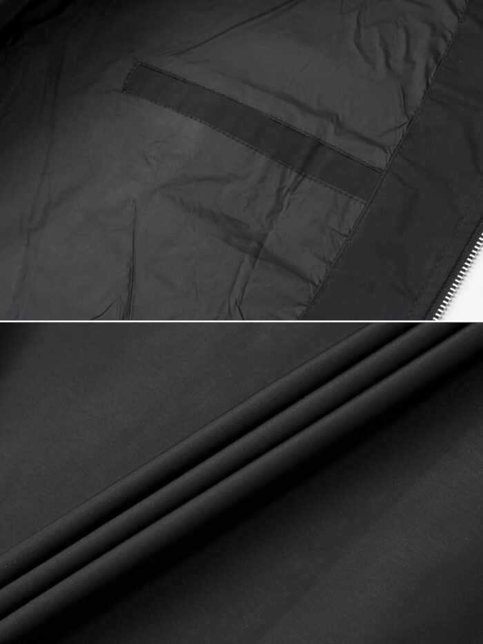 TACVASEN Men's Bomber Jacket Lightweight Casual Spring Fall Windbreaker Zip Up Coat with Pocket - Image 7