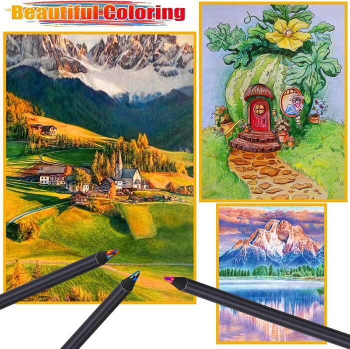 Stocking Stuffers for Kids, 12 Colors Rainbow Pencils, Valentines Day Gifts for Kids Adults, Teens Birthday Party Art Supplies, Christmas Gifts for Teenagers, Easter Basket Stuffers, Pre-sharpened - Image 5