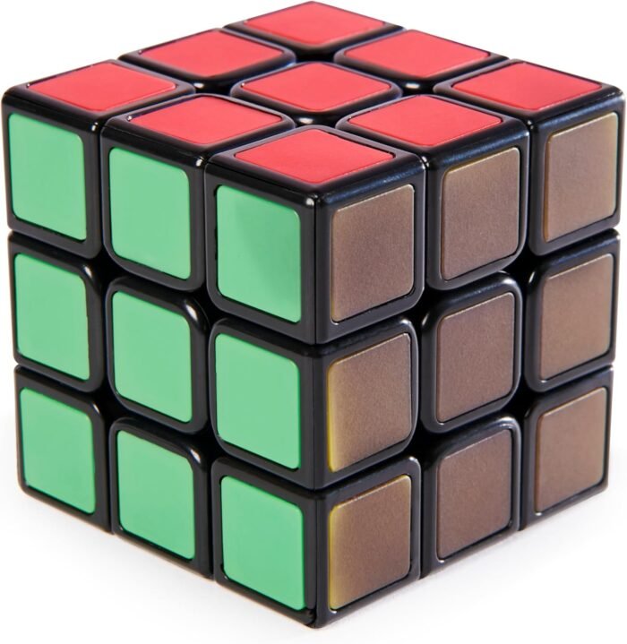 Rubik’s Cube, Phantom, 3x3 Cube Advanced Technology Difficult 3D Puzzle Travel Game Stress Relief Fidget Toy Activity Cube for Adults & Kids Ages 8+ - Image 8