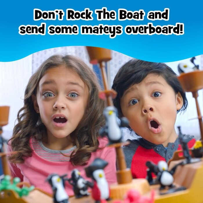 Don’t Rock the Boat Board Game - Kids Games, Family Games for Kids and Adults, Board Games for Family Night, Multi-Player Board Games, Builds Hand & Eye Coordination, Balancing Toy, Ages 5+ - Image 6