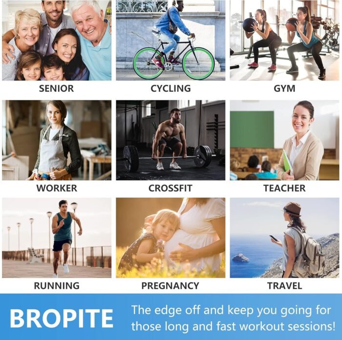 bropite Compression Socks for Women & Men Circulation-Support Knee High Socks 20-30 mmhg-Best for Running,Medical,Nurse,Travel - Image 5
