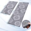 LuxStep Kitchen Mats for Floor,Cushioned Rug Anti-Fatigue Mats for Kitchen Decor Accessories,Waterproof Non-Slip Mats and Rugs Set for Office,Floor,Laundry 17.3"×30"+17.3"×47",Grey - Image 2