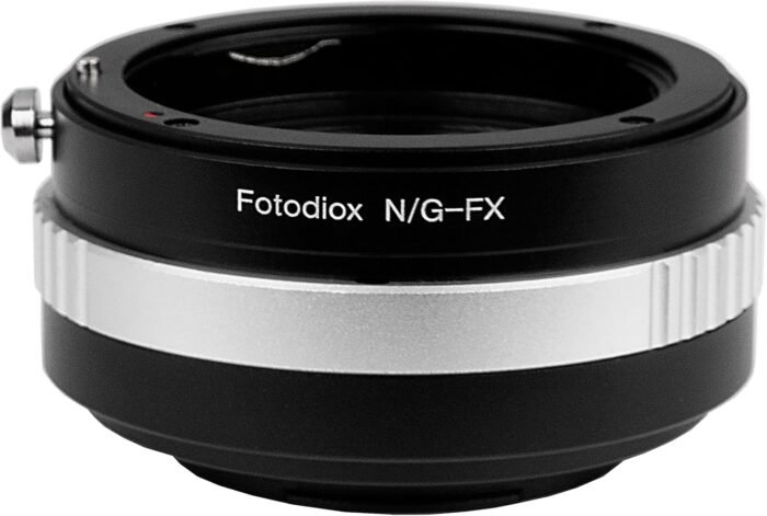 Fotodiox Lens Mount Adapter Compatible with Nikon Nikkor F Mount G-Type D/SLR Lens on Fuji X-Mount Cameras