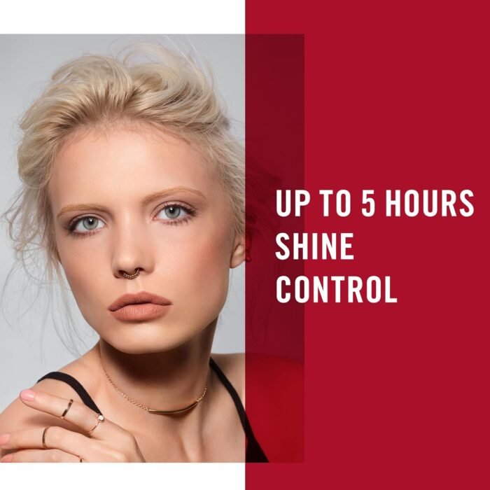 Rimmel London Stay Matte - 004 Sandstorm - Pressed Powder, Lightweight, High Coverage, Shine Control, 0.49oz - Image 5