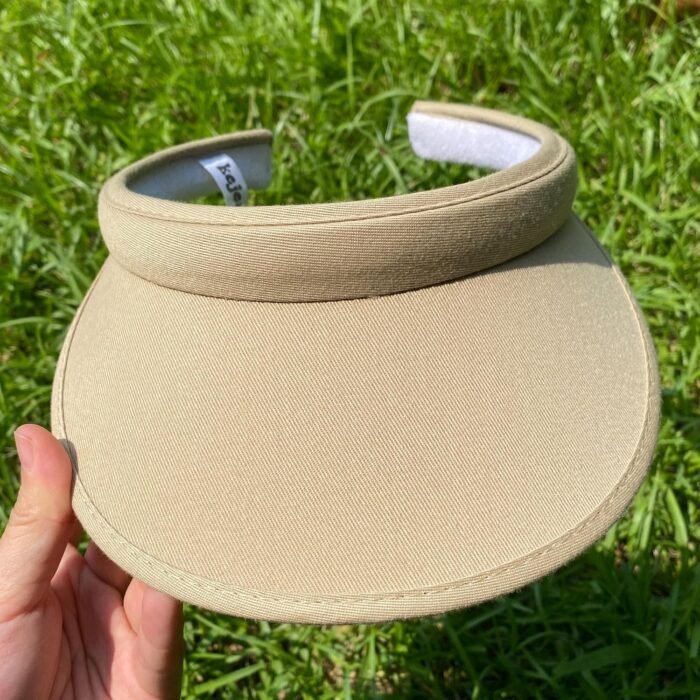 2 Pack Sun Visor Hats Women Men Clip On Wide Brim Visors Hat Outdoor Sports Golf Beach Travel Tennis Caps - Image 3
