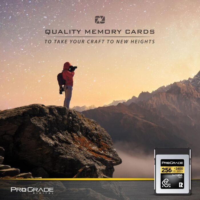 ProGrade Digital Memory Card - CFexpress 4.0 Type B for Cameras | Optimized for Express Transfer of Files & Large Storage | 256GB Gold Series - Image 4