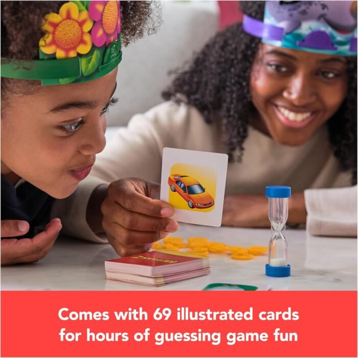 Spin Master Games, Hedbanz 2023 Edition New Cards, Picture Guessing Board Game, Family Games, Family Game Night, Christmas Gifts for Kids, for Ages 6+ - Image 4