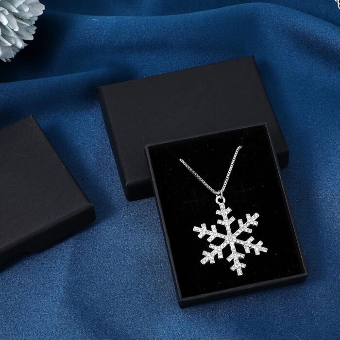 2 Pcs Small Jewelry Gift Box Fancy Necklace Bracelet Earring Drawer Organizer Box Kraft Empty Jewellery Boxes Cardboard Gift Boxes with Lids Portable Square Pendant Storage Case for Birthday Wedding - Image 3