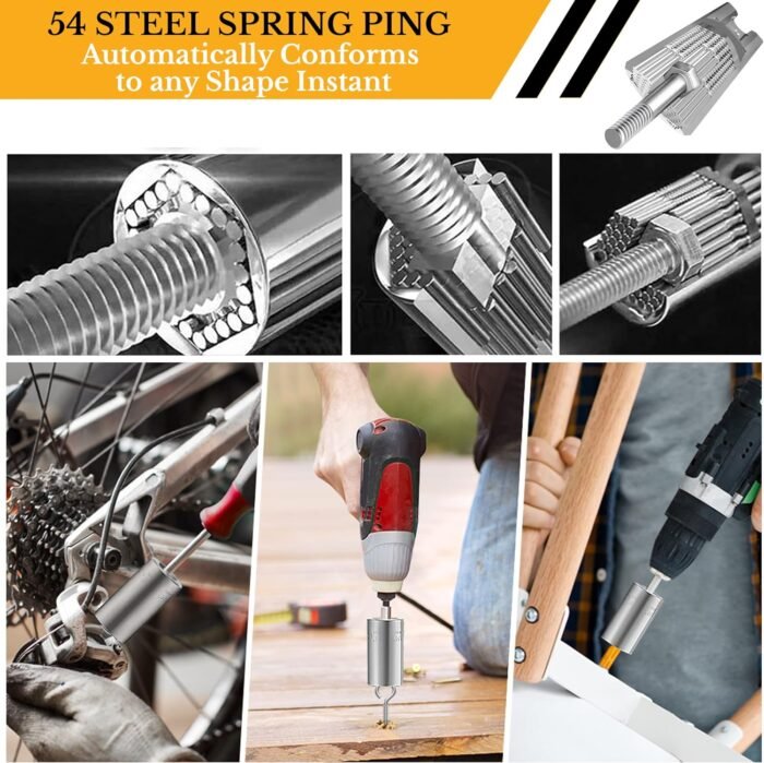 Stocking Stuffers for Adults Men, Gifts for Men Universal Socket Tools White Elephant Gifts Dad Gifts, Christmas Gifts for Men Who Have Everything Dad Boyfriend Husband Tools for Men Cool Gadgets - Image 4