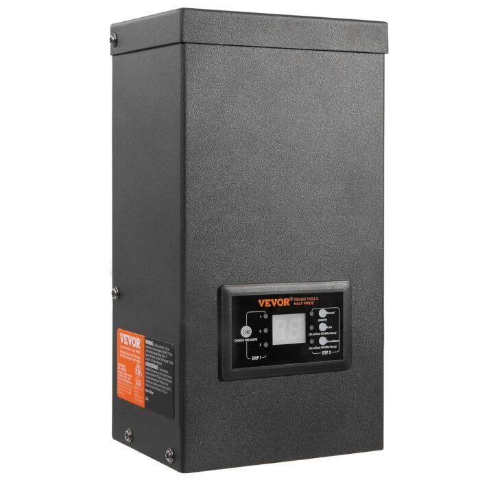 VEVOR 600W Landscape Transformer, Timer & Photocell Sensor Equipped, Weatherproof Outdoor Lighting Converter, 120V AC to 12V/14V AC, Ideal for Exterior, Spotlight, Pathway,ETL Certi - Image 12