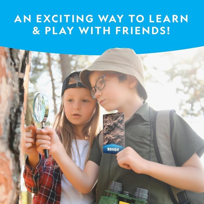 National Geographic Scavenger Hunt for Kids Card Game - Seek & Match Objects from 40 Jumbo-Sized Cards, Camping Games, Activities for Toddlers, Car Game, Kids Outdoor Activities, Stocking Stuffers - Image 3