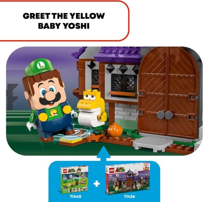 LEGO Super Mario King Boo's Haunted Mansion - Building Toy for Kids Ages 8+ - Mario Toy W/ 4 Minifigures - Gift for Boys, Girls, & Gamers - 71436 - Image 4