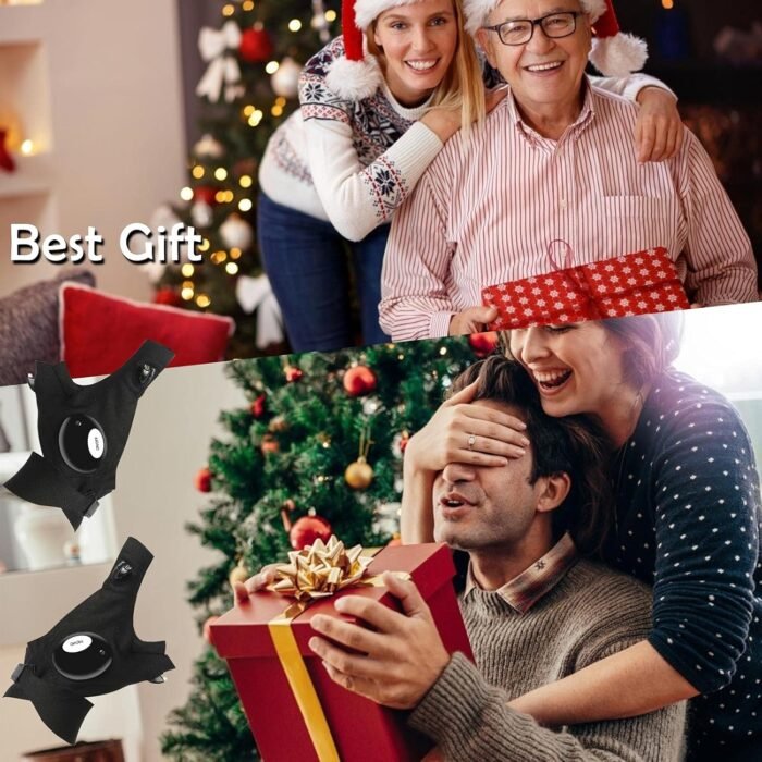 LED Flashlight Gloves, Stocking Stuffers Gifts for Men Dad Him, Christmas White Elephant Gifts for Adults Men Boyfriend Cool Gadget Waterproof Light for Camping Fishing Repairing - Image 2