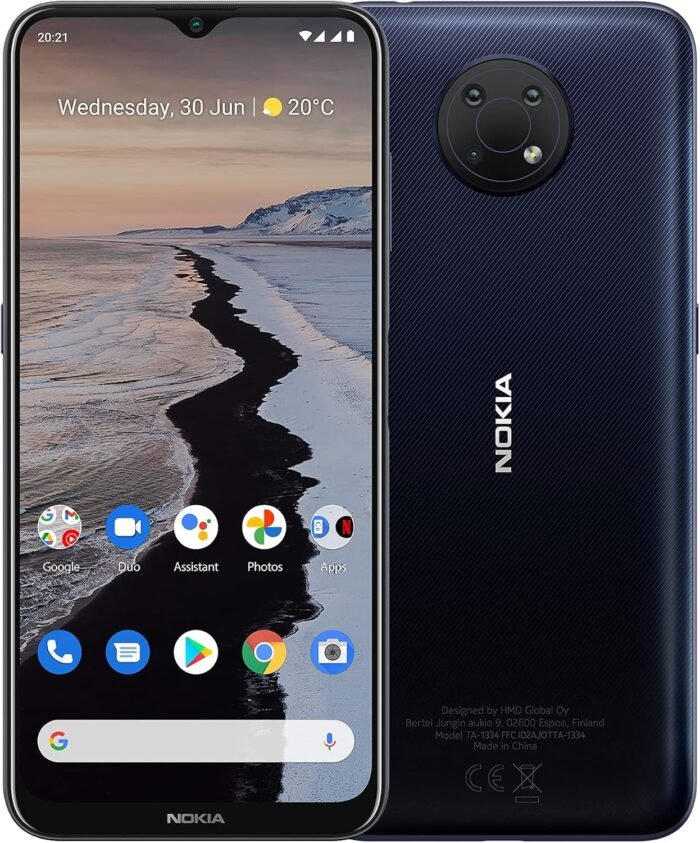 Nokia G10 | Android 11 | Unlocked Smartphone | 3-Day Battery | Dual SIM | US Version | 3/32GB | 6.52-Inch Screen | 13MP Triple Camera | Polar Night - Image 7