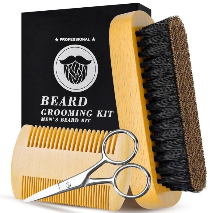 Stocking Stuffers for Men Beard Brush for Men Mens Stocking Stuffer Valentines Day Gifts for Him Mustache Christmas Anniversary Fathers Day Birthday Gifts for Boyfriend Husband from Wife Daughter Son
