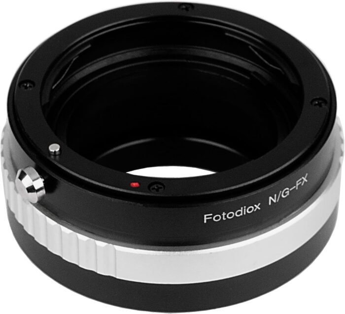Fotodiox Lens Mount Adapter Compatible with Nikon Nikkor F Mount G-Type D/SLR Lens on Fuji X-Mount Cameras - Image 2