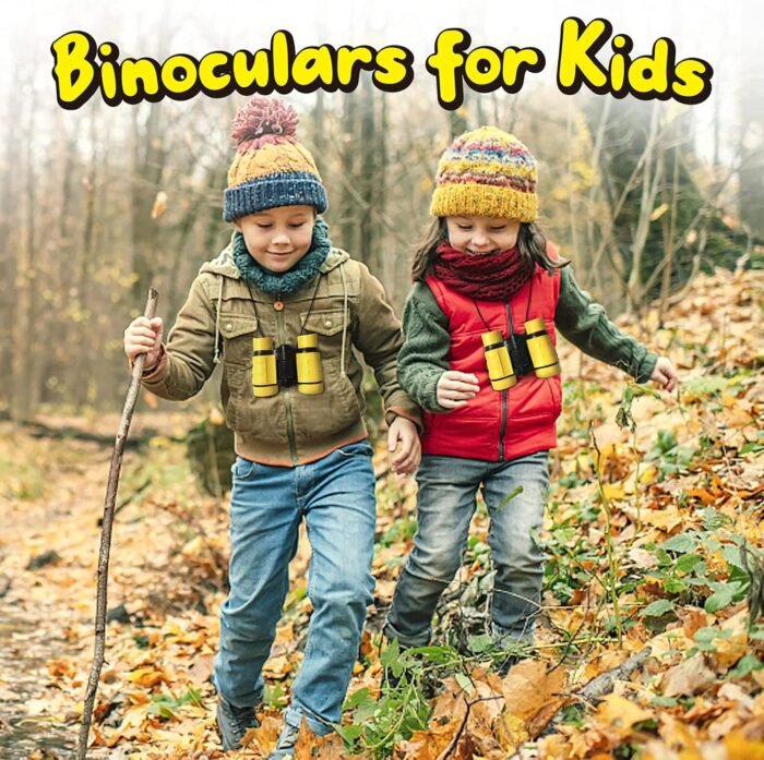 ESSENSON Binoculars for Kids Toy Gift for 3 4 5 6 7 8+ Year Old Boys Girls Kids Telescope Outdoor Toys for Sports and Outside Play Hiking, Bird Watching, Travel, Camping, Birthday Presents(Yellow) - Image 5
