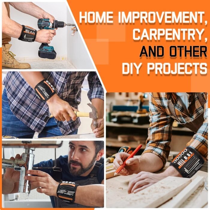 Lenski Stocking Stuffers for Adults Men, Christmas Gifts for Men, Magnetic Wristband Dad Gifts for Men Unique, Mens Gifts for Dad Him Grandpa, Gifts for Men Who Have Everything, Cool Gadgets for Men - Image 4