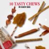 Good 'n' Fun Holiday Chews, Treat Your Dog to Fun Shaped Long Lasting Chews, Made Ingredients - Image 5