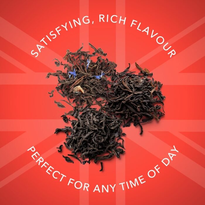 Twinings London Skyline Red, White, and Blue Commemorative Collection of Loose Leaf Teas, Limited Edition Gift Set, 100g Tins (Pack of 3), Includes Original English Breakfast, The Earl Grey, & Lady Grey Tins - Image 4