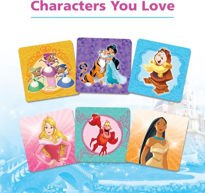Wonder Forge Disney Princess Matching Game-Fun & Quick Memory Game for Kids | Engaging Toy for Ages 3-5 Years | Features Beloved Disney Princesses | Ideal for Solo or Family Play (Packaging May Vary) - Image 4