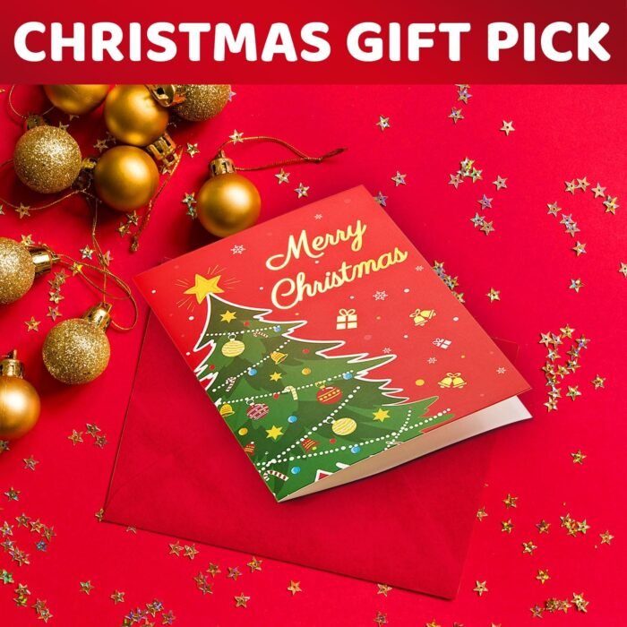 HAPPYPOP Christmas Gifts Stocking Socks for Teens - Secret Santa Socks Xmas Stocking with Greeting Card for Goose Lovers Christmas Geese Gifts - Image 2