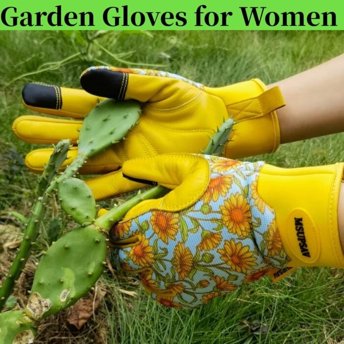 Thorn Proof&Puncture Resistant Gardening Gloves with Grip,Garden Gloves for Women, Leather Work Gloves,Gifts - Image 6
