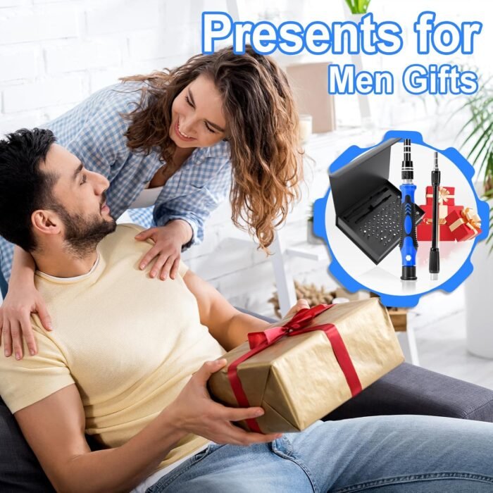 Stocking Stuffers for Adults Men, Christmas gifts for boyfriend 60 in 1 Precision Screwdriver, Mens Gifts for Men Him Husband, Mens Stocking Stuffers - Image 2