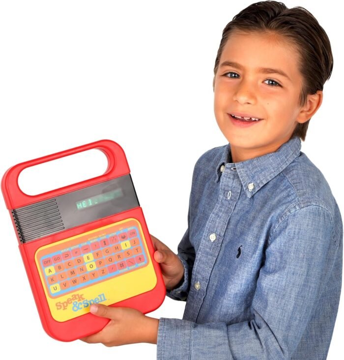 Speak & Spell Electronic Game - Educational Learning Toy, Spelling Games, 80s Retro Handheld Arcade, Autism Toys, Activity for Boys, Girls, Toddler, Ages 7+ - Image 5