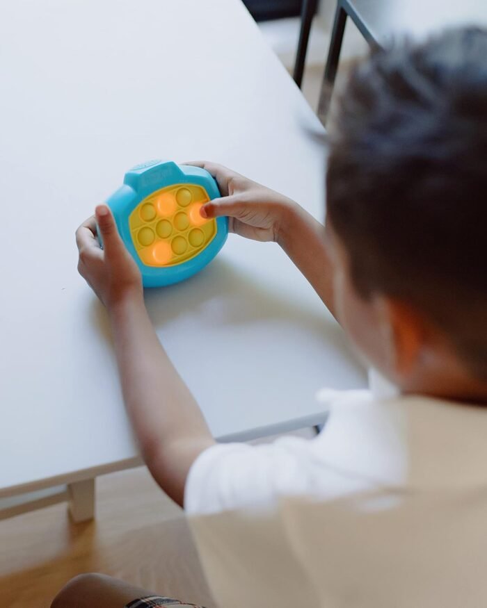 Pop It! Pro - The Original Light Up, Pattern Popping, Pop It! Game from Buffalo Games,Blue and Yellow - Image 6