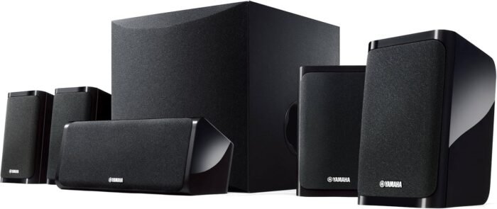 YAMAHA Audio YHT-4950U 4K Ultra HD 5.1-Channel Home Theater System with 8" 50W RMS Powered Subwoofer Speakers, AV Receiver, True Surround Sound with Bluetooth Music Streaming (Black) - Image 3