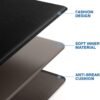 StepRite Kitchen Mats, 2PCS Kitchen Rugs, Cushioned Anti Fatigue Kitchen Mats for Floor, Non-Slip Standing Desk Mat, Waterproof Kitchen Rug Set for Kitchen, Floor, Office,17.3"×30"+17.3"×47",Black - Image 5