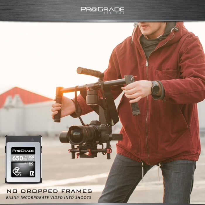 ProGrade Digital Memory Card - CFexpress Type B for Cameras | Optimized for Express Transfer of Files & Large Storage | 650GB Cobalt Series - Image 5