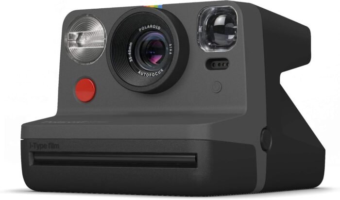 Polaroid Originals Now I-Type Instant Camera - Black (9028) (Renewed)