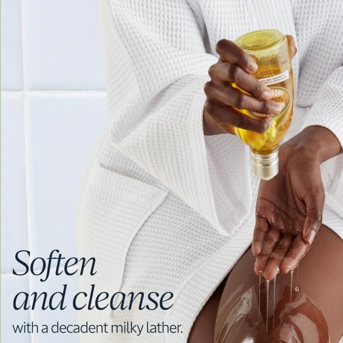 L'Occitane Cleansing & Softening Almond Shower Oil: Oil-to-Milky Lather, Softer Skin, Smooth Skin, Cleanse Without Drying, With Almond Oil - Image 2