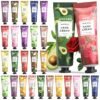 SHVYOG 28PCS Hand Cream Gift Set, Christmas Gifts Stocking Stuffers for Women, Bridesmaid Gifts Travel Size Hand Lotion for Dry Cracked Hands, Mini Hand Lotion Bulk, 28 x 30ml