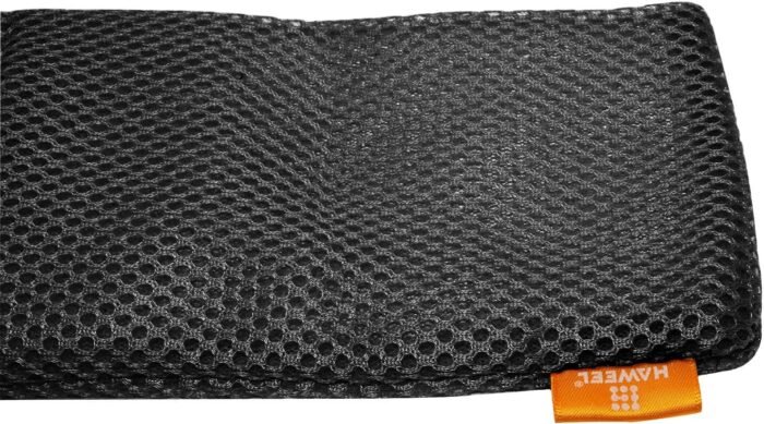 5pcs Multifunction Nylon Mesh Drawstring Pouch Bag for Mobile Phone,Sunglasses,Electronic Gadgets-Travel Organizer Outdoor Activities Storage Pouch 3.5"x 7.3"(Black) - Image 3